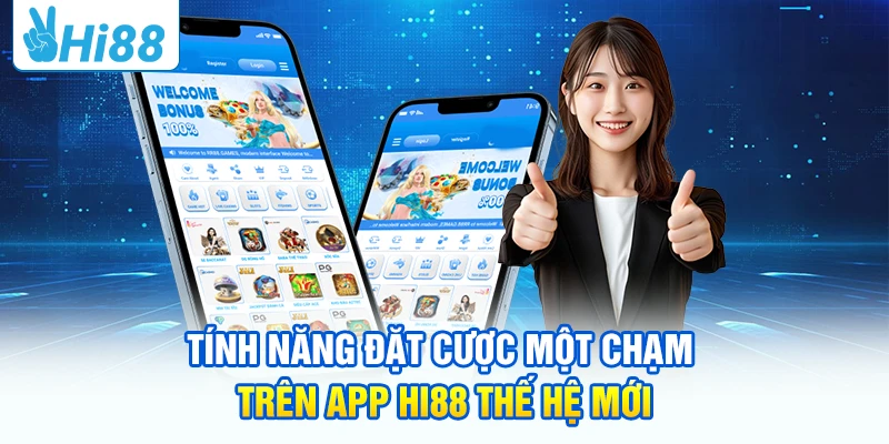 Tính năng đặt cược một chạm trên App HI88 thế hệ mới